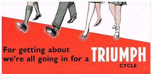 Triumph bicycles original 1961 - bicycles,
