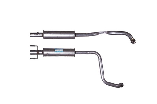 Exhaust silencer centre - silencer, pipe