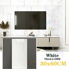 50PCS Self-Adhesive Marble Tiles Sticker Stick On Wall Floor Kitchen Bathroom