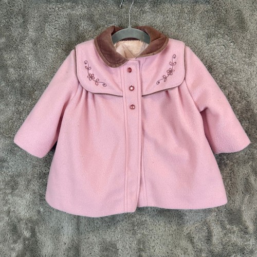 Vintage pink dress coat - pink, cute