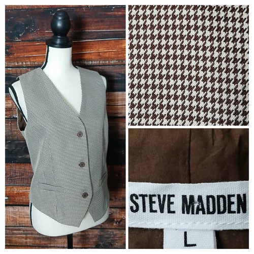 Steve madden vest button - steve,