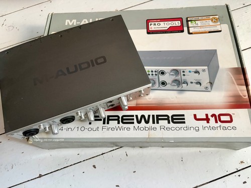 Audio firewire 410 - m-audio, great