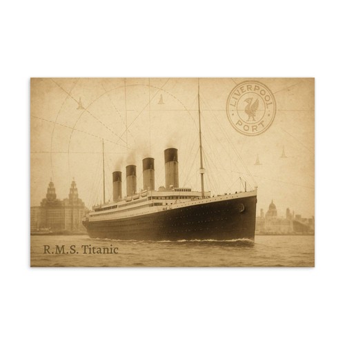 Postcard r m s - x,