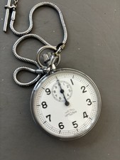Nero Lemania Stopwatch