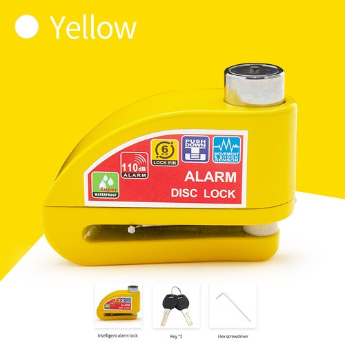 Motorbike security alarm disc - alarm,
