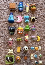 30 x Jumbo & small Slow Rising Squishys Squeeze Toys Stress Reliever Gift