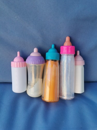Dolls play feeding bottles - play,