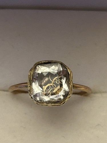 Stuart crystal ladies ring - crystal,