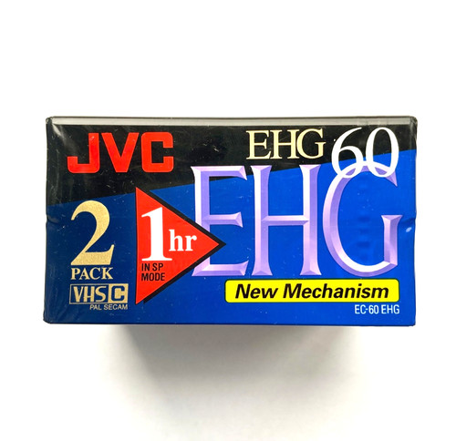 Jvc compact vhs - 2x, 60