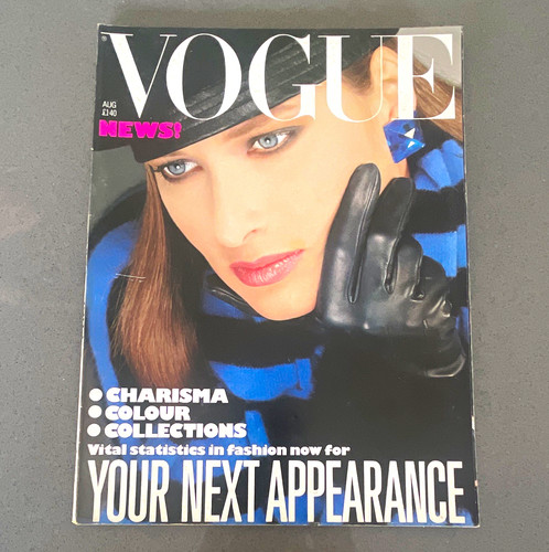 Vogue august 1983 issue - august,
