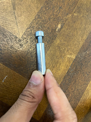 Bicycle frame pivot - bolt, &