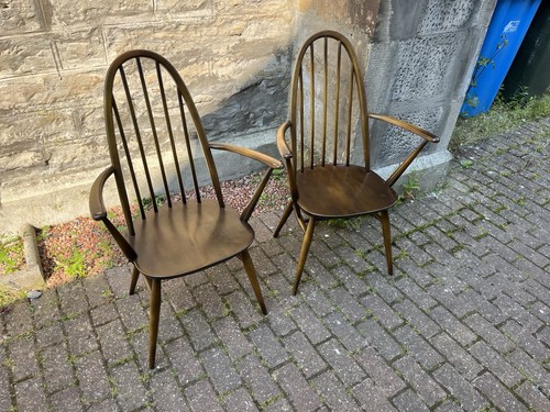 Pair vintage ercol - a, of