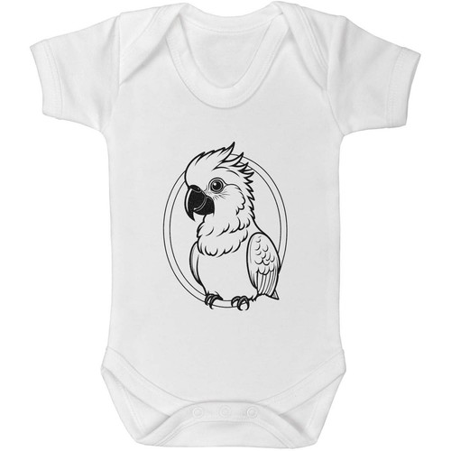 Cockatoo parrot baby grows - 'cockatoo,