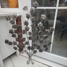 Metal wall art hanging home - art,