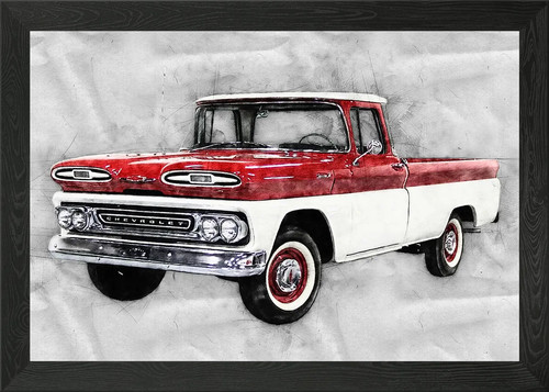 1961 chevrolet apache framed - 1961,