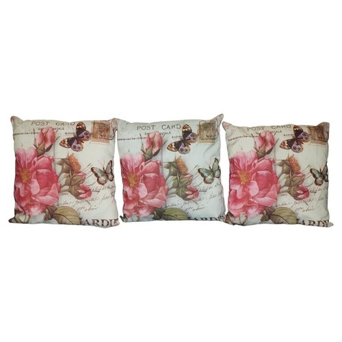 Three butterfly flowers sofa - three, &