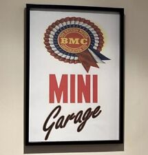 BMC Austin Morris Mini Cooper Van Pick-Up Garage Man Cave Wall Art Poster