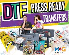 DTF Gang Sheets Custom Heat Transfer Iron on T-shirts Lot - Garments Logo Patch