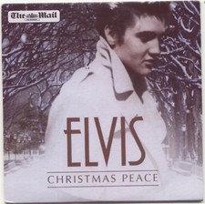 ELVIS PRESLEY - CHRISTMAS PEACE: UK PROMO CD: 15 TRACKS - BLUE CHRISTMAS ETC