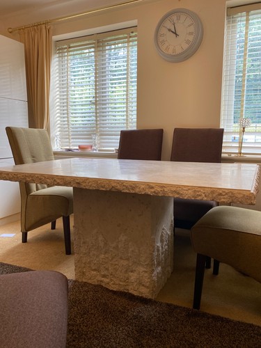 Mactan stone table and - stone,