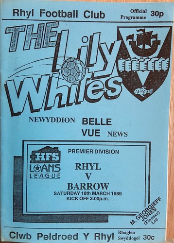 Rhyl barrow 18 - rhyl, 18/03/1989