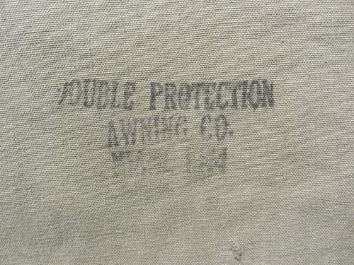 Vintage american canvas - w.w.2,