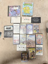 ZX Spectrum Cassette Game Lot – TMNT, Batman, Ghostbusters II, The Island …
