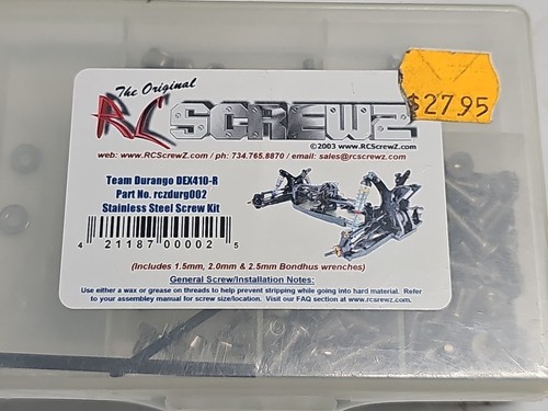 Rcscrewz stainless screw kit - rcscrewz,