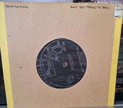 The temptations inch vinyl - temptations, 7