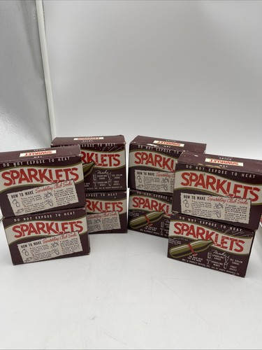 Vintage sparklets lot - lot, 8