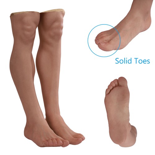 Prosthetic leg cover - , silicone