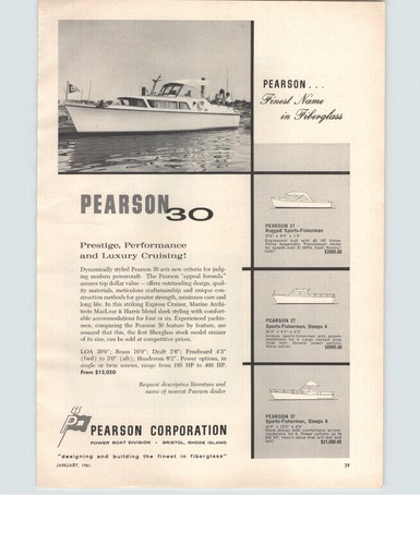 1961 paper pearson - 30', 21'