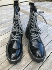Zara womens black boots size 7