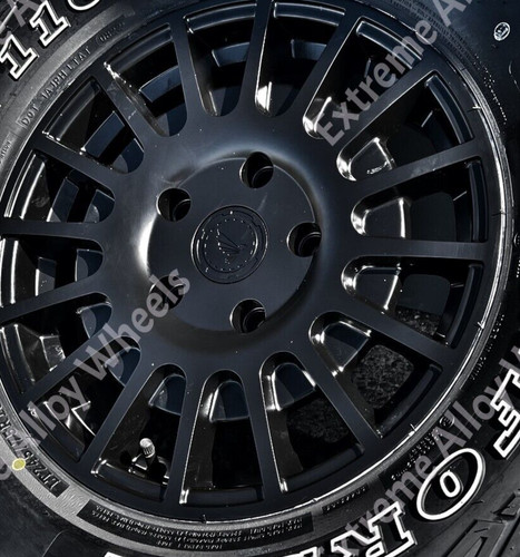 Black alloy wheels - black, tm