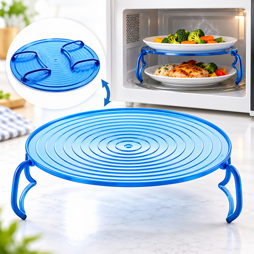 Microwave plate stacker - 3, in