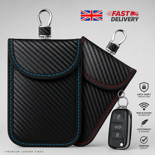 Faraday car key pouch signal - faraday,