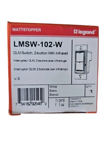 Legrand wattstopper lmsw 102 - legrand, lmsw-102-w