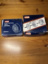 Leeda LC 100 Trout Fly Fishing Reel with Spare Spool Boxed Old But Unused