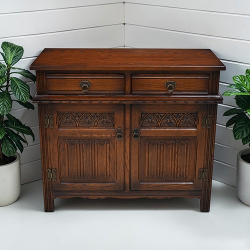 Old charm oak sideboard - charm,