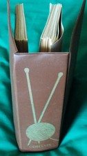 Vintage Binder of Knitting Patterns. Children to 13yr, Toys. Doll's Clothes Home