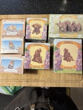 3 Regency & 4 Leonardo Collection Resin Elephant Figurines