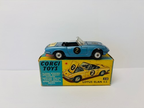 Corgi toys 318 lotus elan - lotus, s2