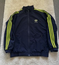 Adidas Tracksuit Top Navy and