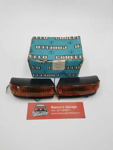 Pair orange headlight alfa - orange,