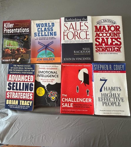 Business books bundle - business, sales