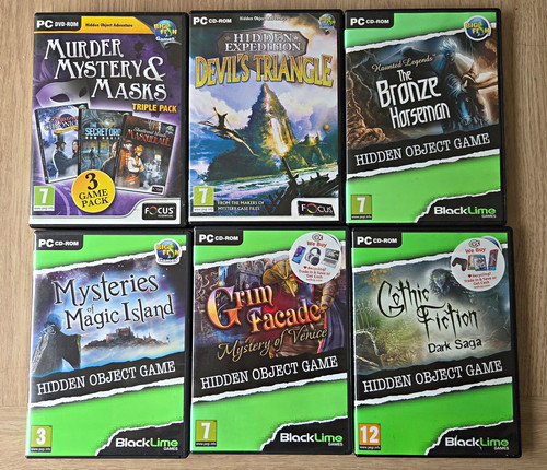 Hidden object games - pc, bundle