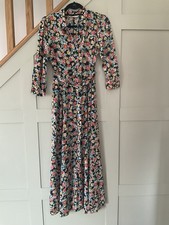 Zara floral print Marilyn Maxi