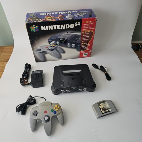 Nintendo n64 console boxed - 64,