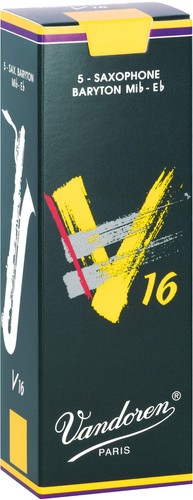 Vandoren v16 baritone sax box - vandoren,