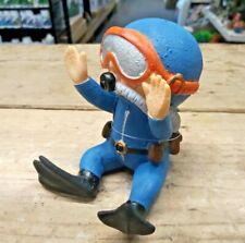 Air Action Exploring Scuba Diver Fish Tank Aquarium Bubble Decor Ornament
